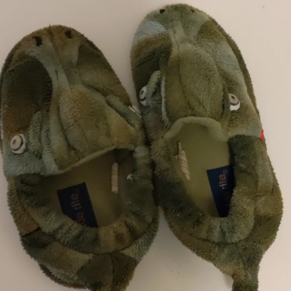 Alligator slippers for kids